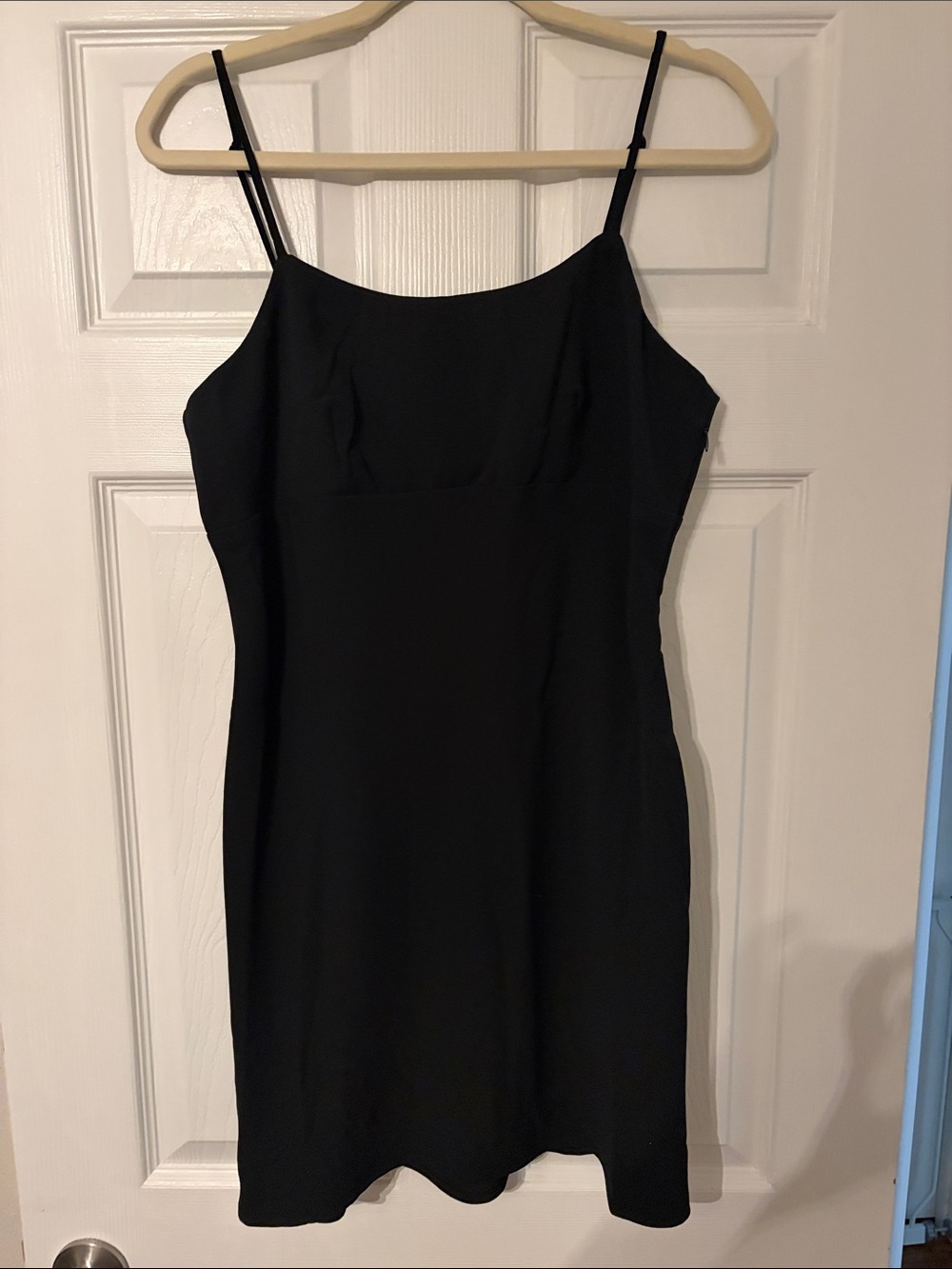 a new day Black Spaghetti Strap Slip